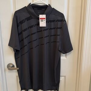 NWT! Nike Dri-Fit Vapor graphic golf polo. L